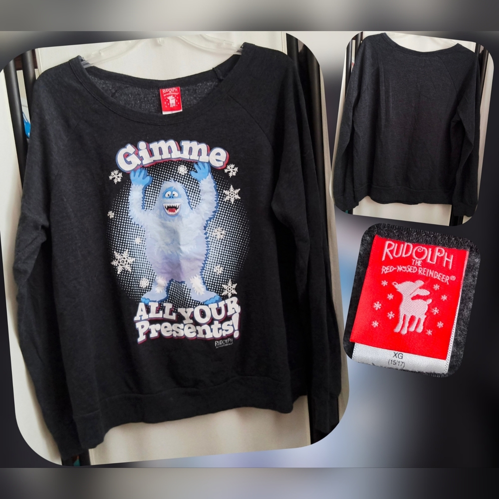 Women's Sweatshirt with Yeti Design Size XL